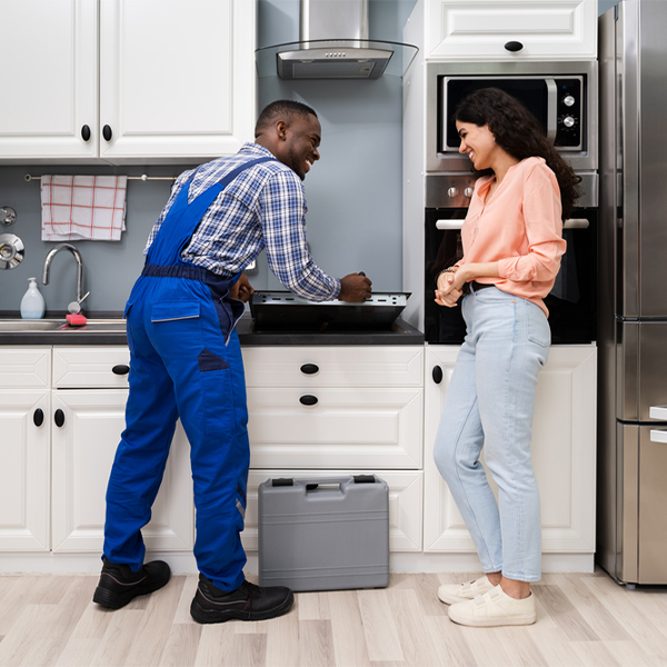 can you provide an estimate for cooktop repair before beginning any work in Wingina VA